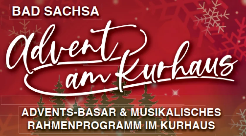 Advent am Kurhaus - SAVE THE DATE: Advent am Kurhaus 2026