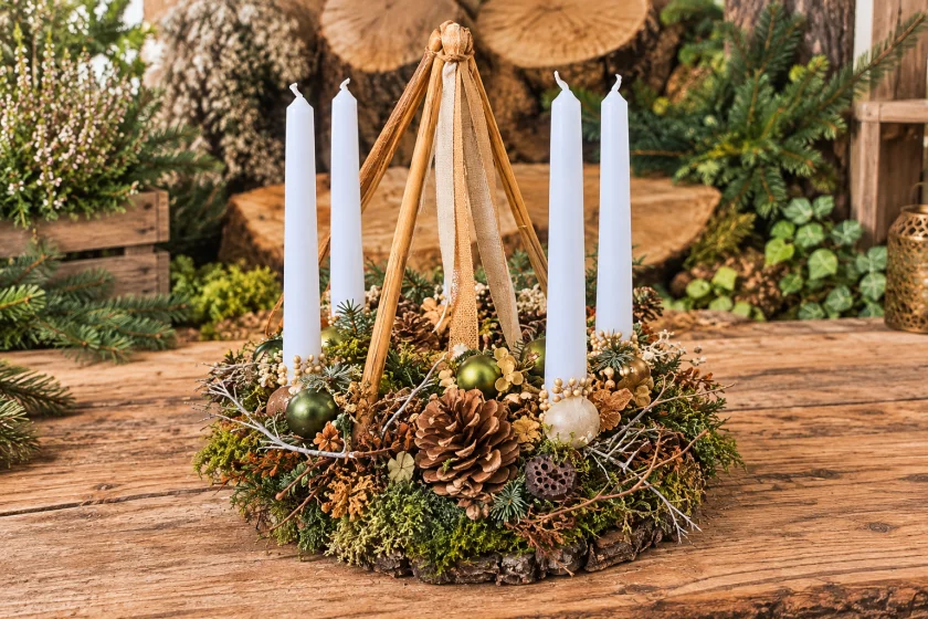 Adventskranz Workshop - in Stiege