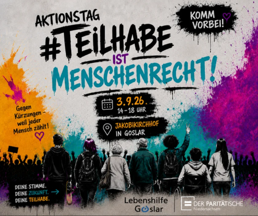 Aktionstag #Teilhabe ist Menschenrecht