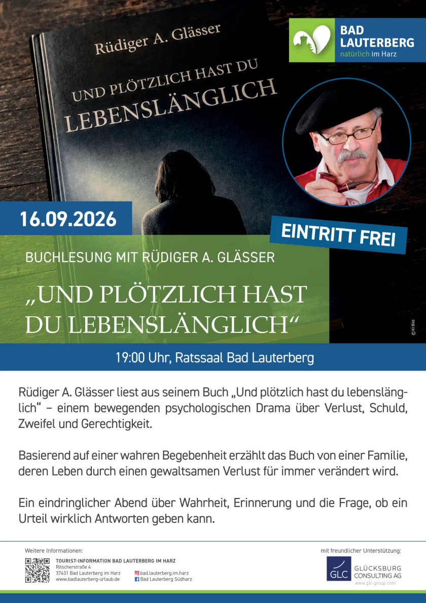 Autorenlesung mit Rüdiger A. Glässer