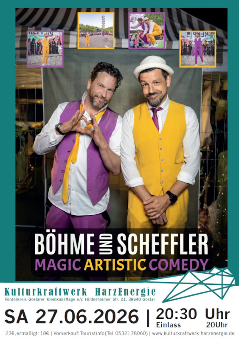 BÖHME und SCHEFFLER - MAGIC ARTISTIK COMEDY