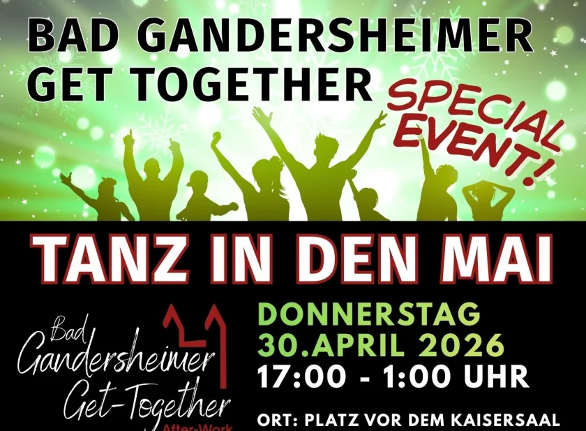 Bad Gandersheimer Get Together "Special Event" - Tanz in den Mai