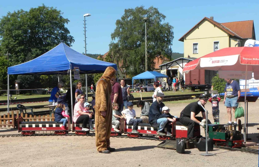 Bahnhofsfest "20 Jahre Selketalbahn Gernrode"