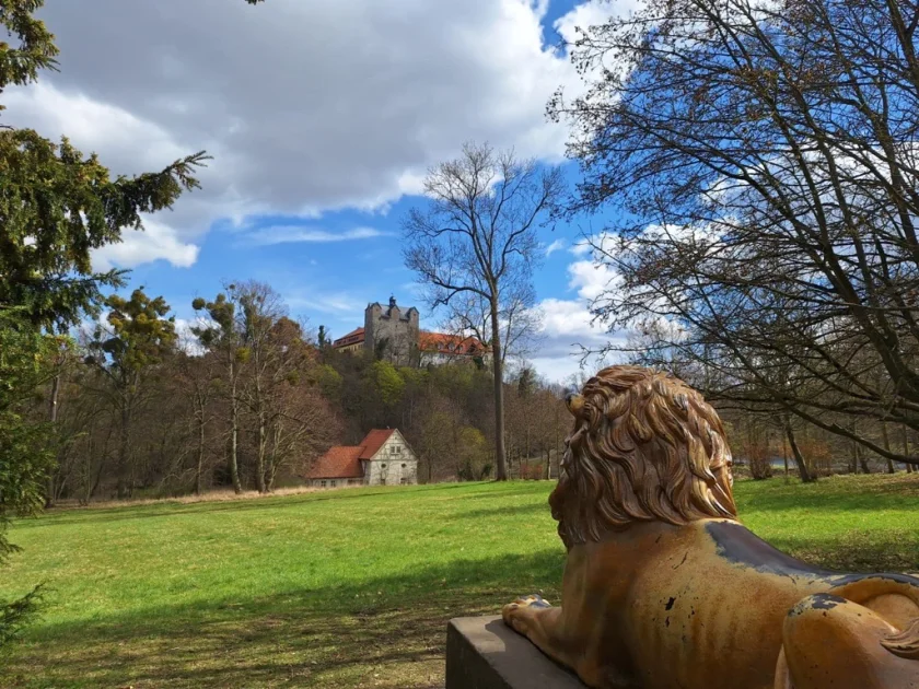 Baustellenführungen - Schlosspark Ballenstedt
