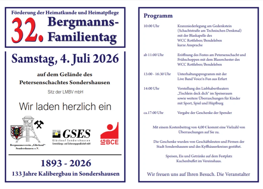 32. Bergmanns-Familientag