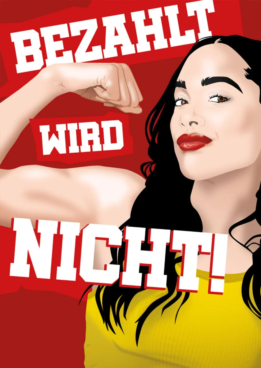 Bezahlt wird nicht!