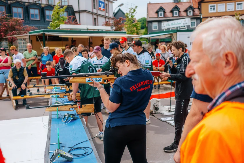 6. Biathlonstaffel-Stadtmeisterschaft & Nightbiathlon in Braunlage