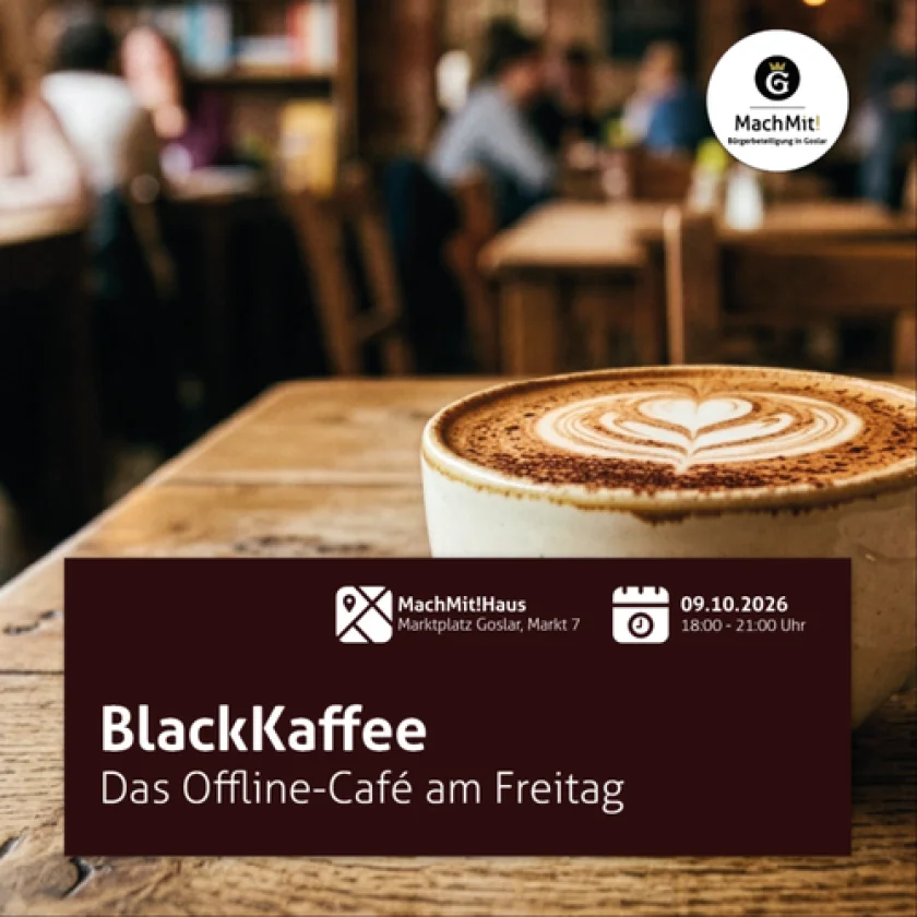 Black (and White) Kaffee - Das Offline Café
