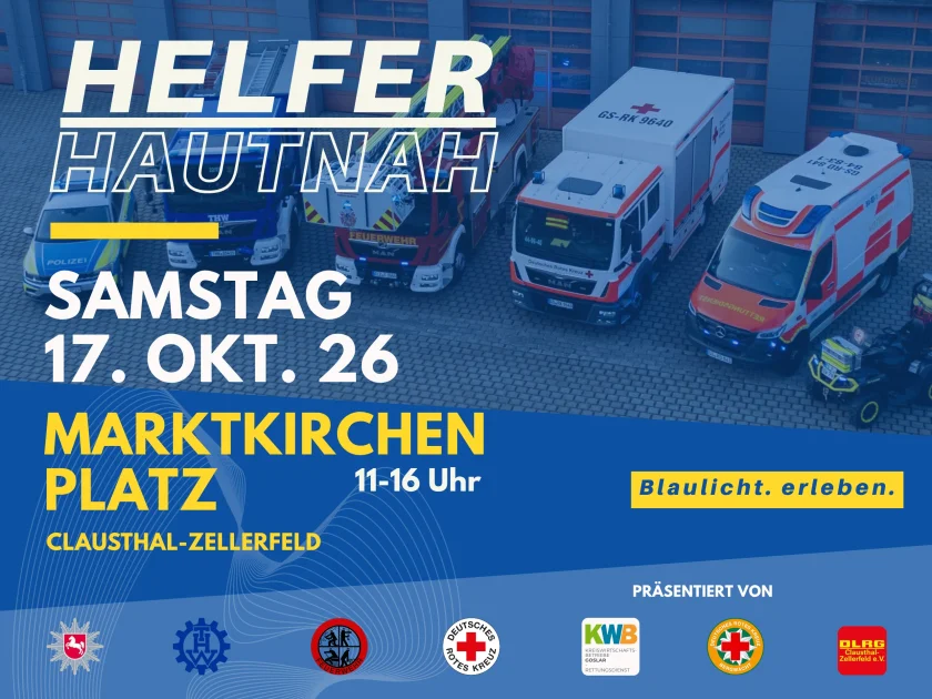 Blaulichttag - Helfer Hautnah - Alltagshelden hautnah erleben beim Blaulichttag - Helfer Hautnah