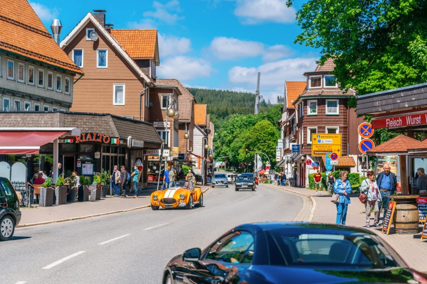 Braunlage på dansk: Stadtführung durch Braunlage auf Dänisch