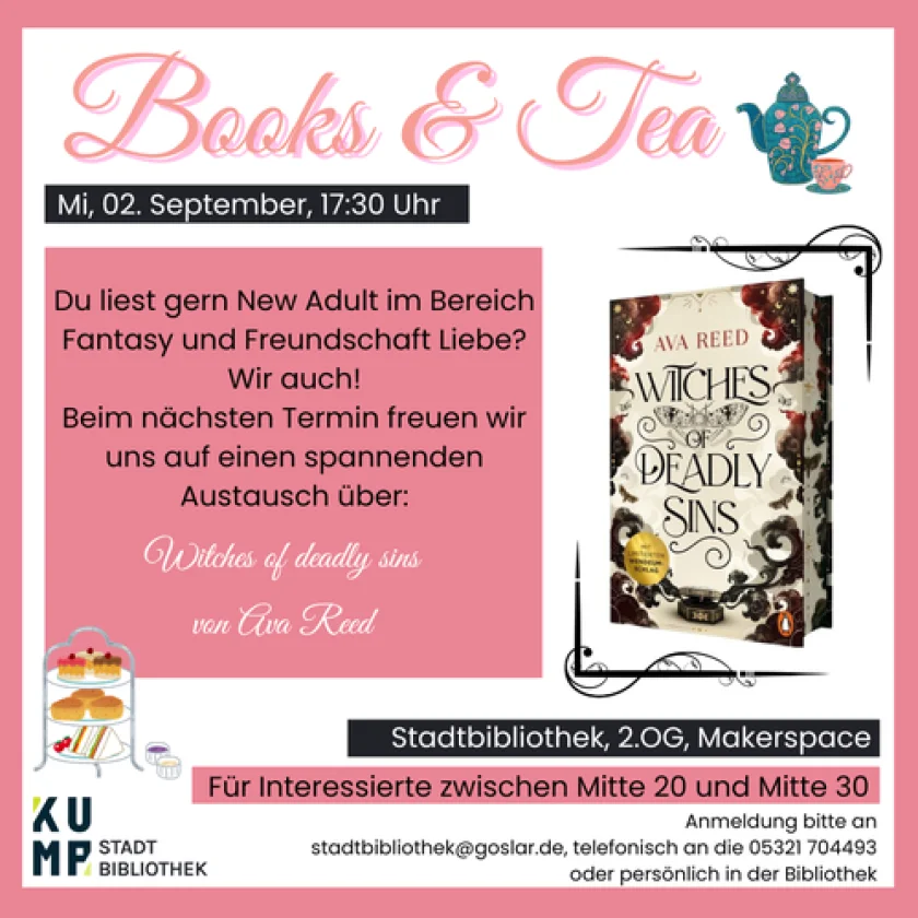 Buchclub "Books & Tea"
