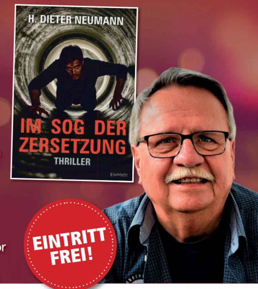 Büchersommer Lesung "Im Sog der Zersetzung"