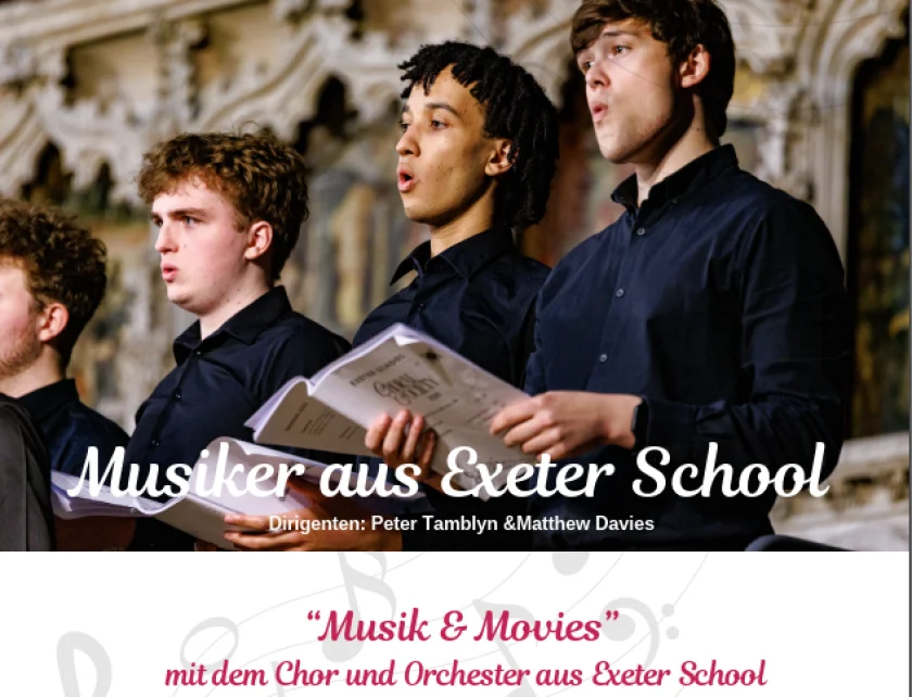 Chor und Orchester aus Exeter School