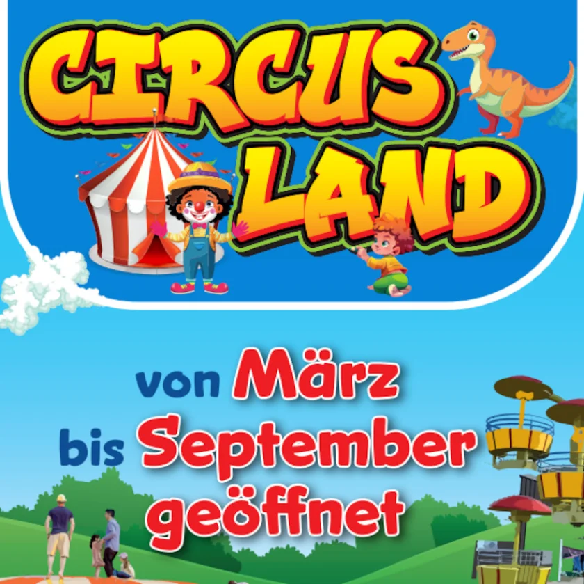 Circus-Land JAHRESKARTE 2026 - der große Familienspaß in Einbeck-Volksen