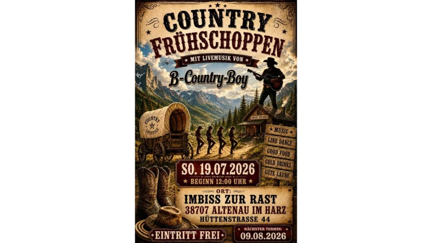 Country Frühschoppen mit Livemusik
