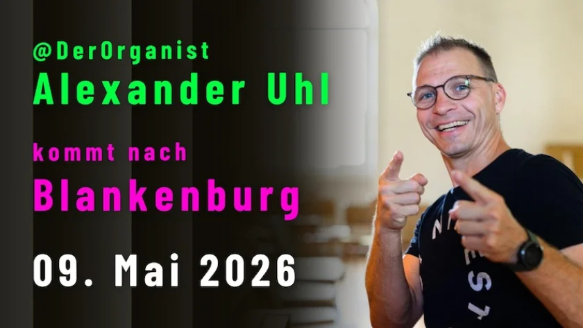 das etwas ANDERE orgelkonzert - Tour 2026
