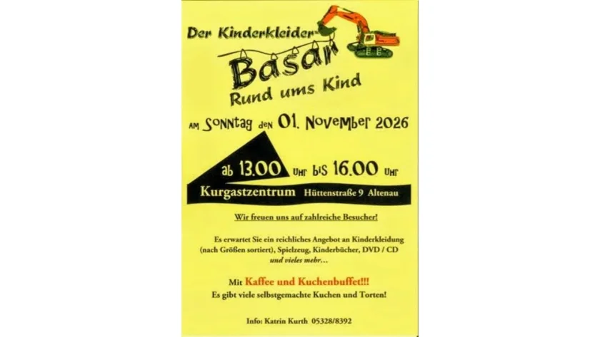 Der Kinderkleider Basar in Altenau