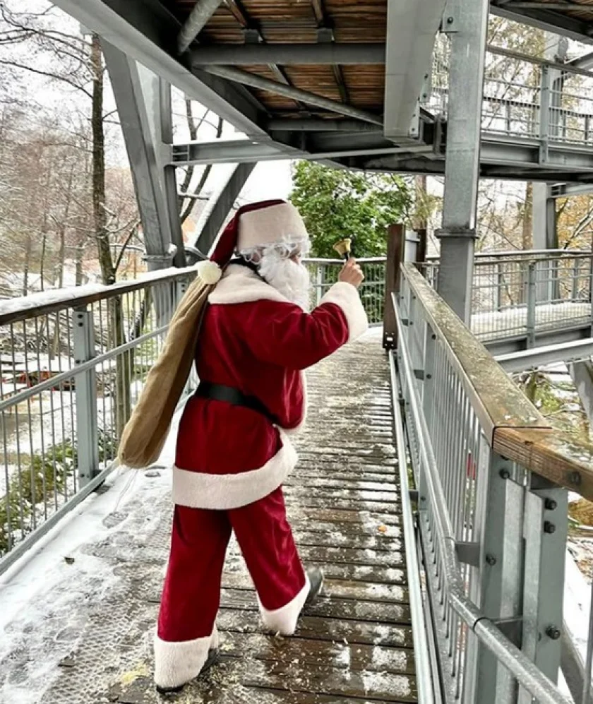 Der Nikolaus kommt – Nikolausaktion rund um den Baumwipfelpfad - 