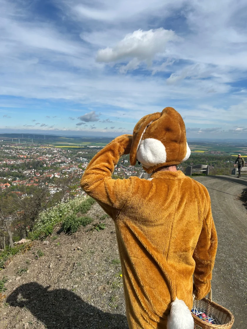 Der Osterhase kommt - Osteraktion rund um den Baumwipfelpfad