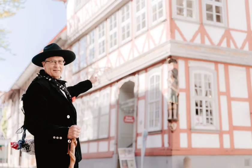 12. Deutscher Fachwerktag - Entdecken Sie mit dem "Zimmermann Heinrich" die Vielfalt der Osteroder Fachwerkkunst