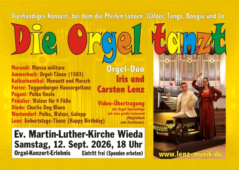 Die Orgel tanzt - Walzer, Tango, Boogie und Co.
