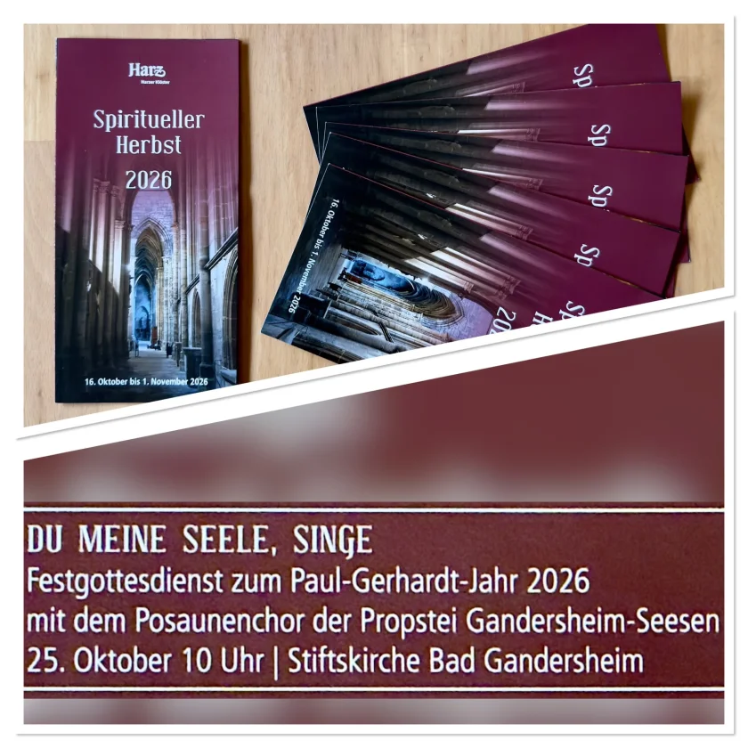 DU MEINE SEELE, SINGE - Festgottesdienst zum Paul-Gerhardt-Jahr 2026