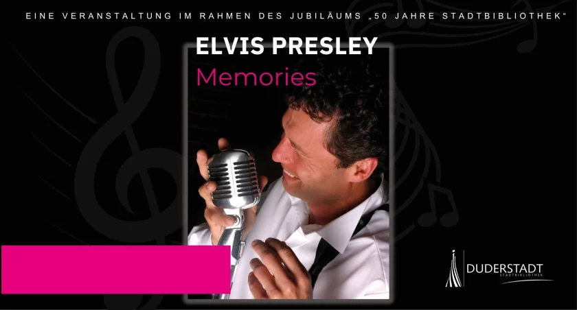 Elvis Presley - Memories - Eine musikalische Lesung rund um das Leben des "King of Rock'n'Roll".