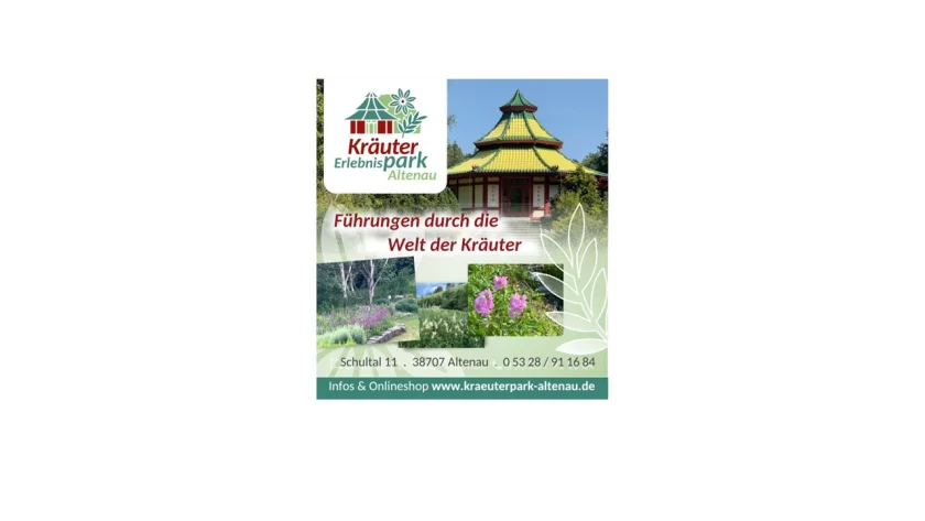 Entdecke die Welt der Kräuter - Führungen im Kräuter-Erlebnispark Altenau