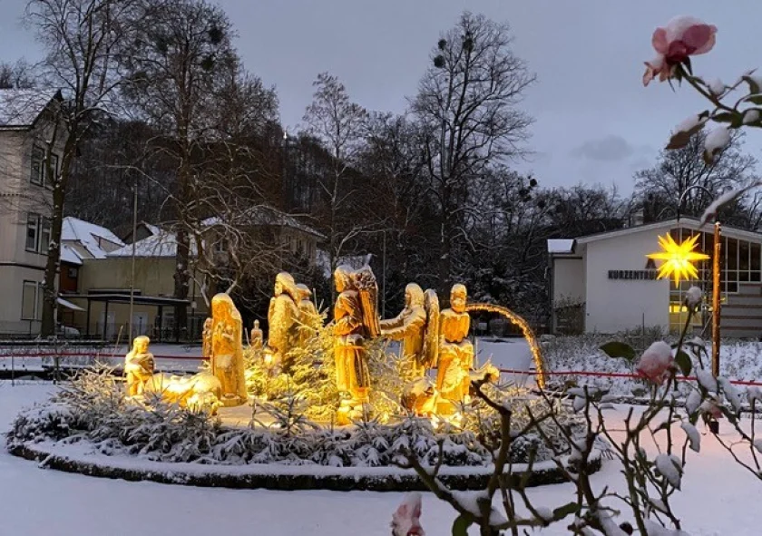 Eröffnung der Weihnachtskrippe