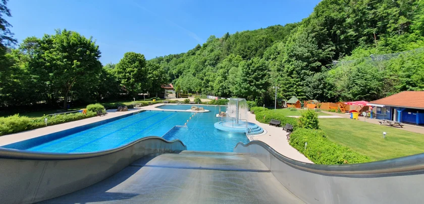 Eröffnung Erlebnisbad Bodeperle - in Rübeland
