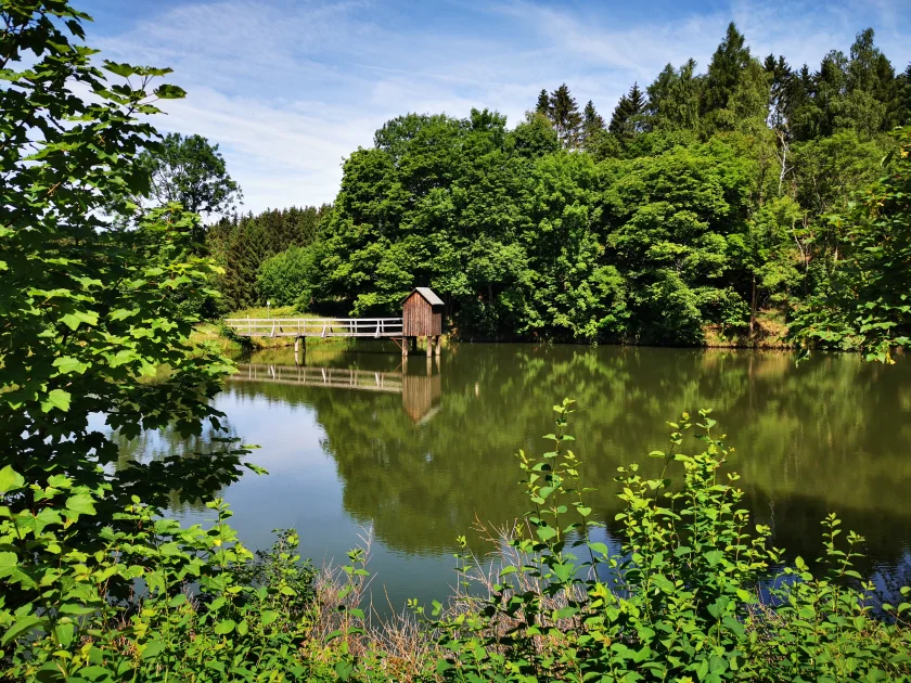 Fernwasserleitung für die Gruben - Fernwasserleitung für die Gruben -  der Zellerfelder Kunstgraben