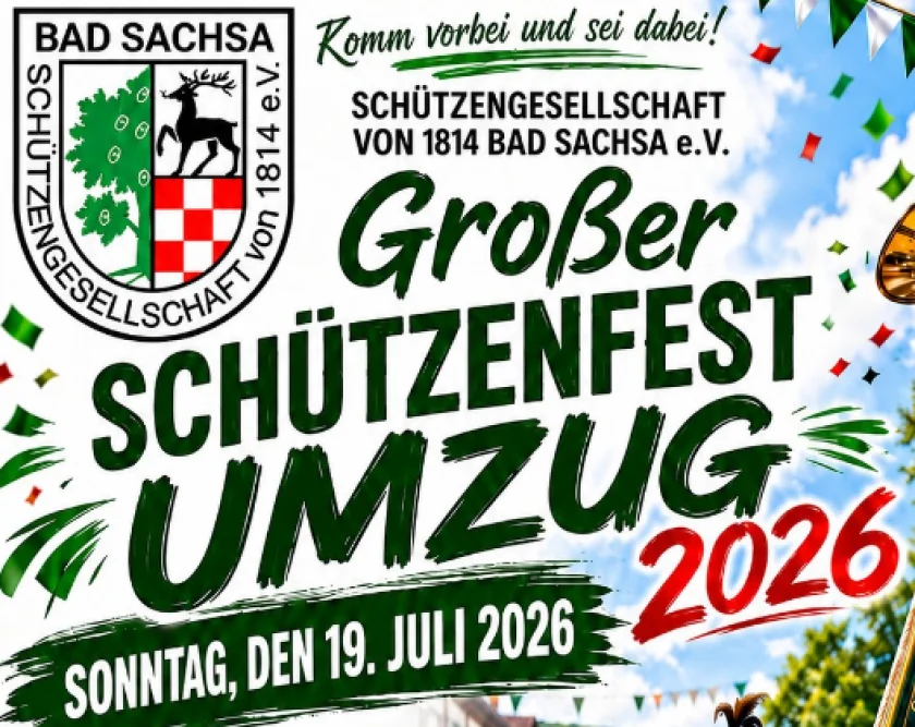 Festumzug zum Schützenfest