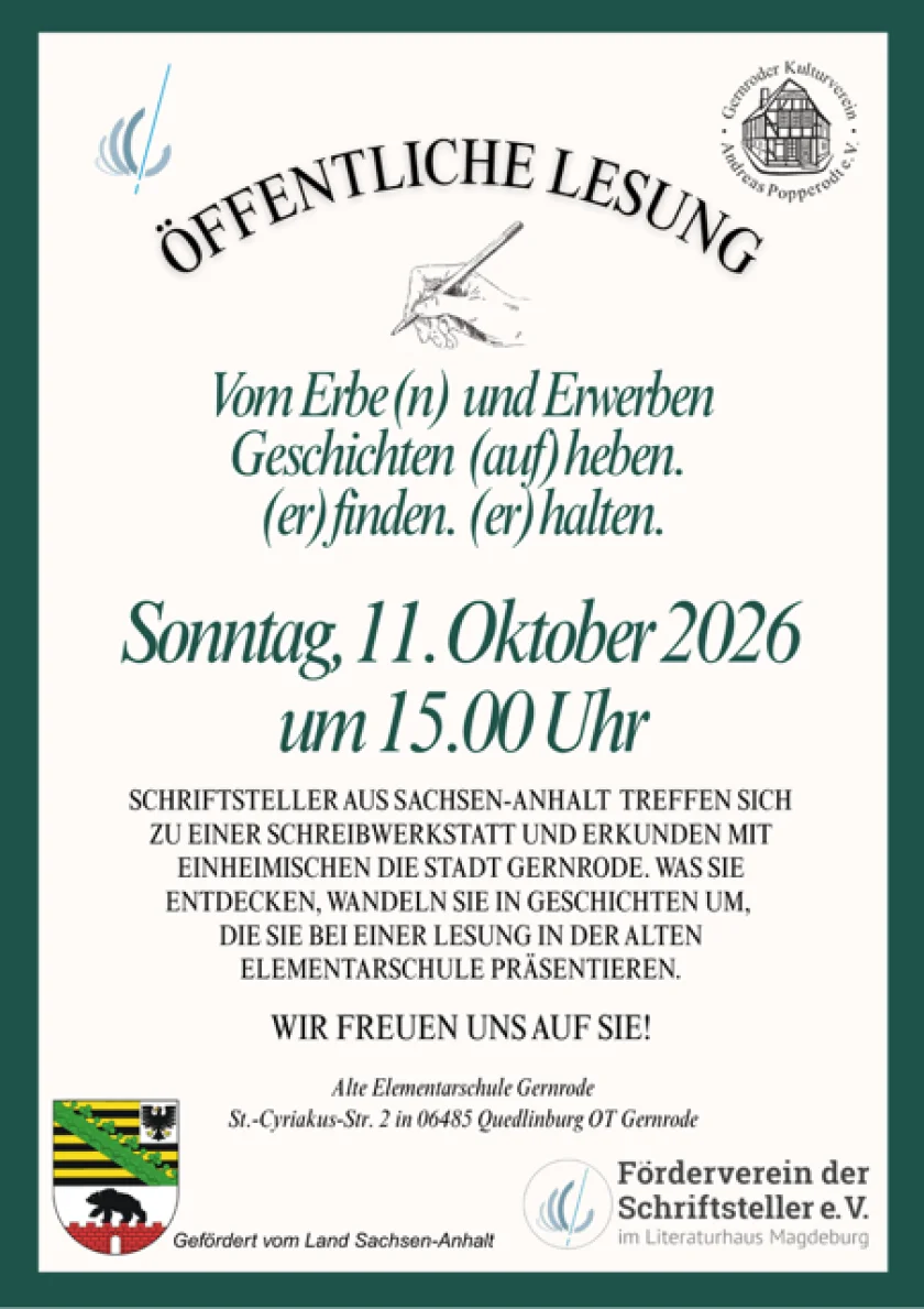 Öffentliche Lesung