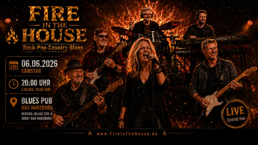 Fire In The House - live im Blues Pub