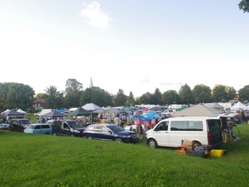 Flohmarkt in Quedlinburg - von Hubert Franz
