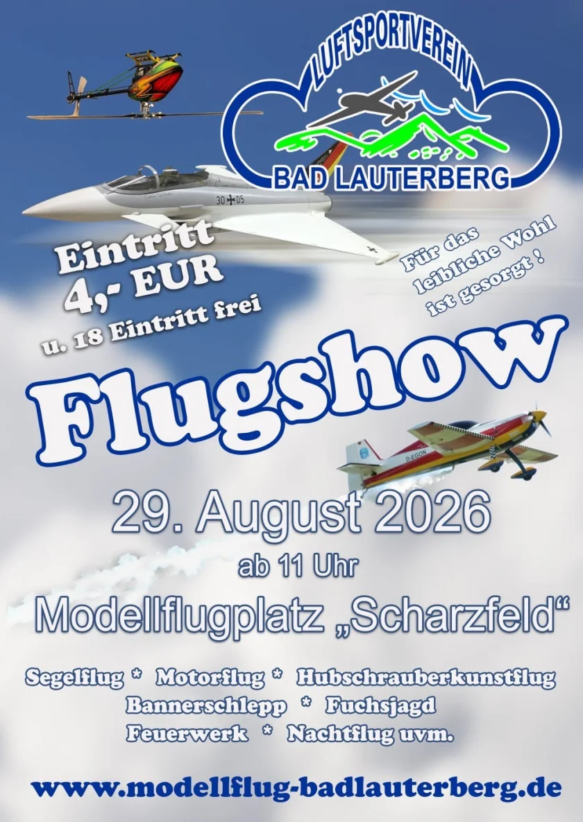Flugshow 2026 - Akrobaten der Lüfte bei Tag und Nacht
