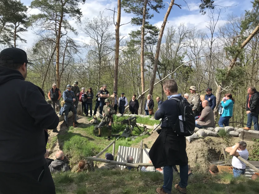Führung durch die Medingschanze