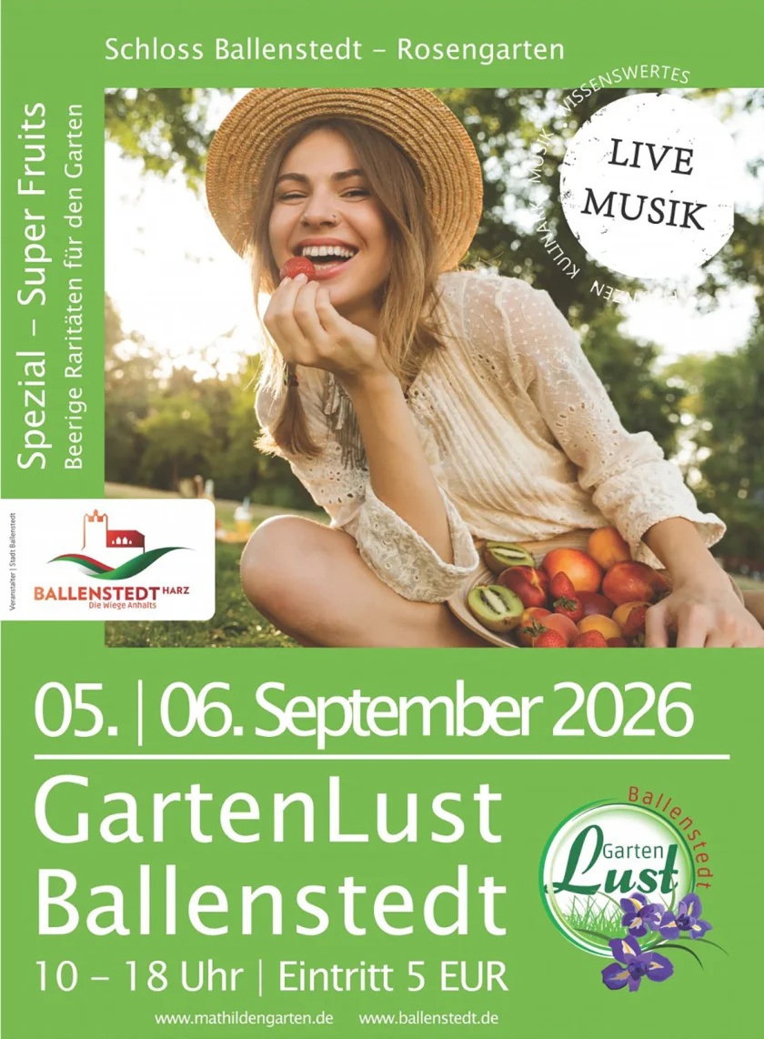 Gartenlust Ballenstedt - GartenLust Ballenstedt