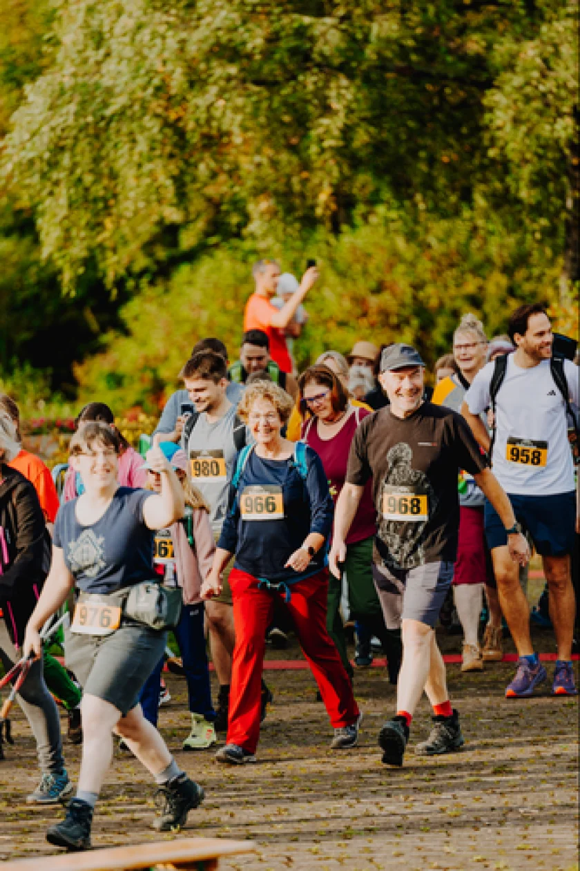 Geführte Halbmarathon-Wanderung mit Otto Unruh