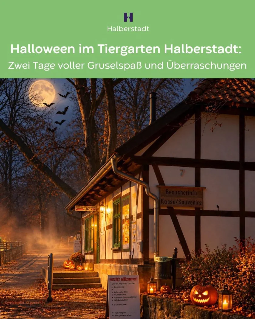 HALLOWEEN IM TIERGARTEN - UND IHR SEID DER GRUSELFAKTOR