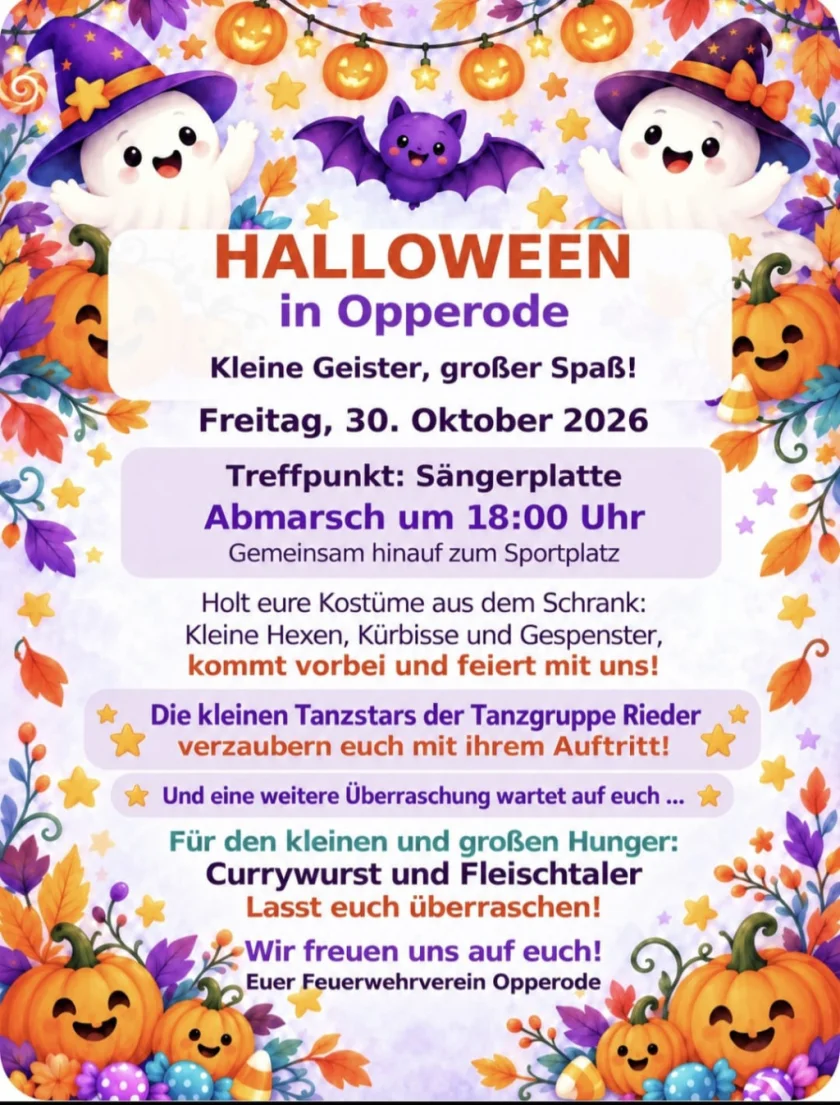 Halloween Opperode - HALLOWEEN in Opperode