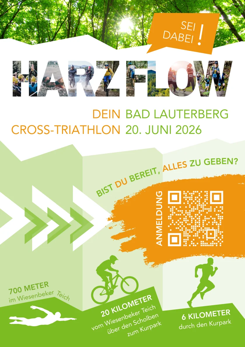 Harzflow - Cross-Triathlon in Bad Lauterberg - Erster Cross-Triathlon in Bad Lauterberg im Harz!