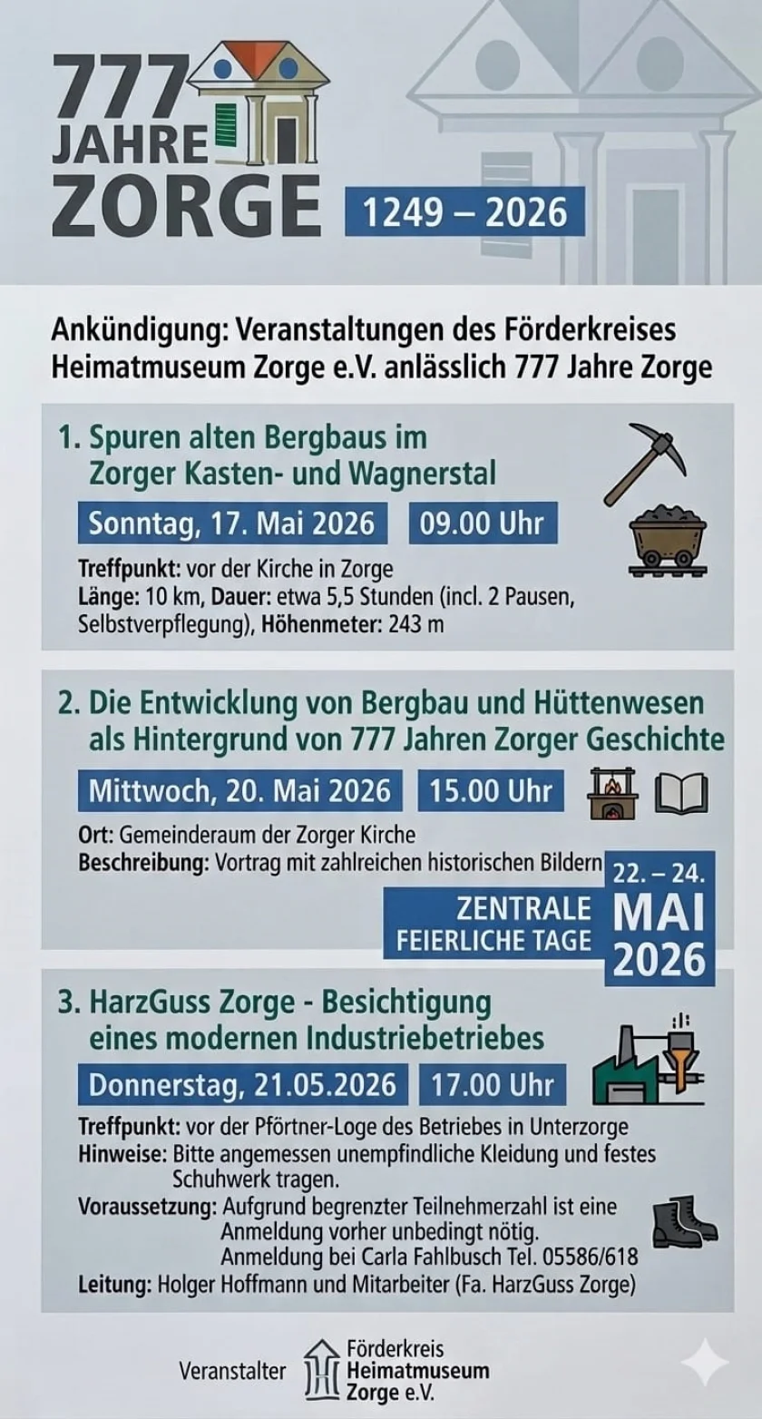 HarzGuss Zorge - Besichtigung eines modernen Industriebetriebes