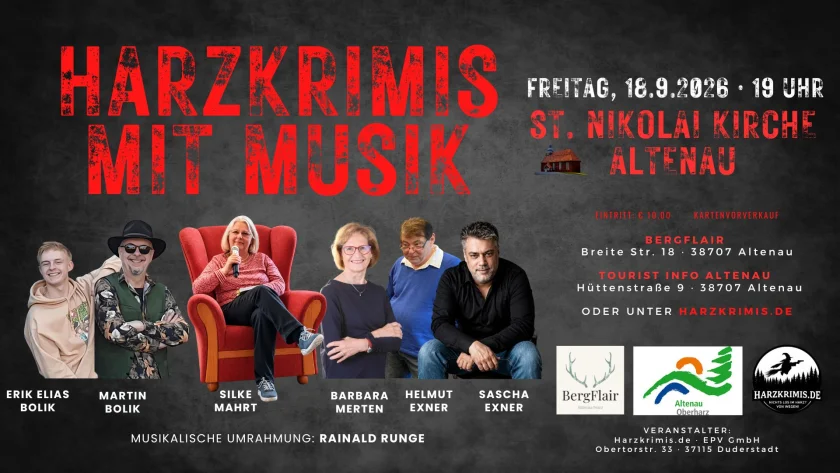 Harzkrimis mit Musik