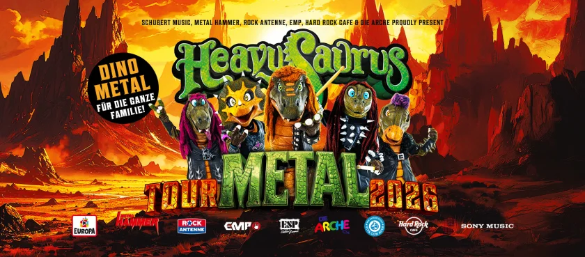 HEAVYSAURUS - METAL Tour 2026