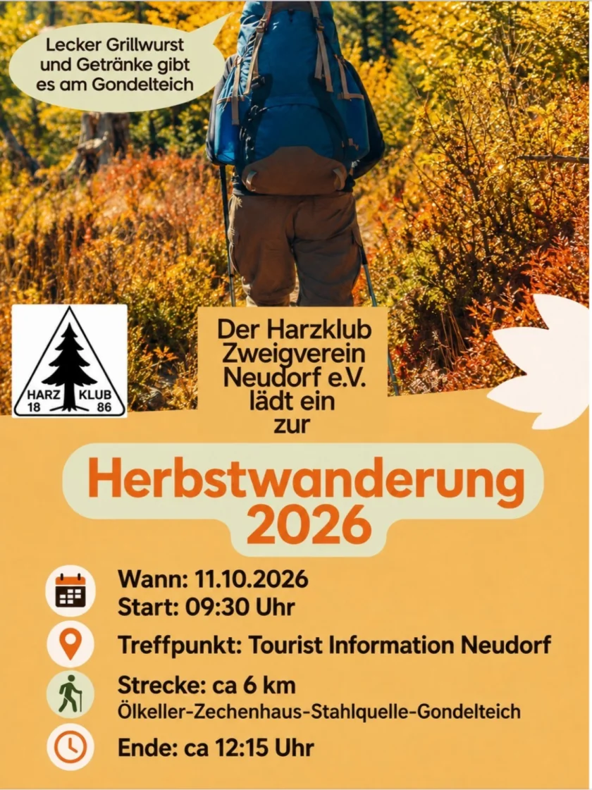 Herbstwanderung 2026 - Herbstwanderung 2026