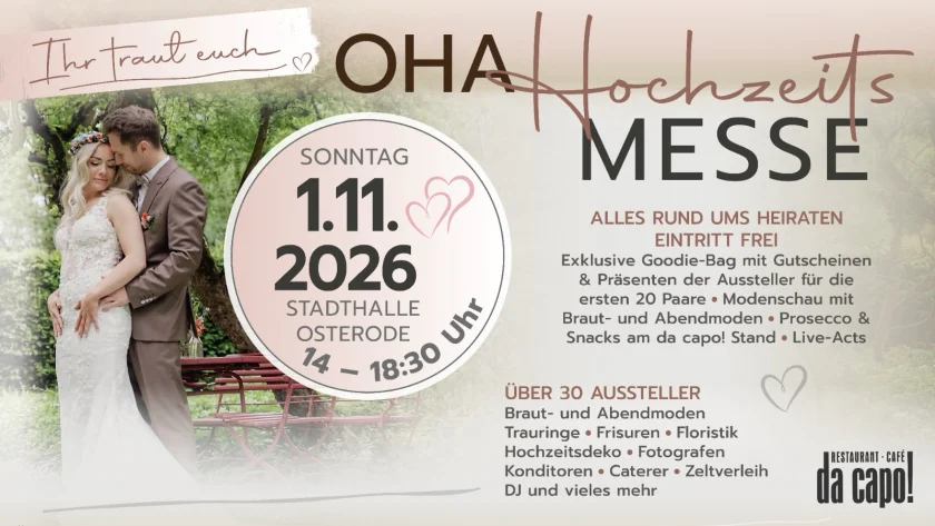Hochzeitsmesse Osterode
