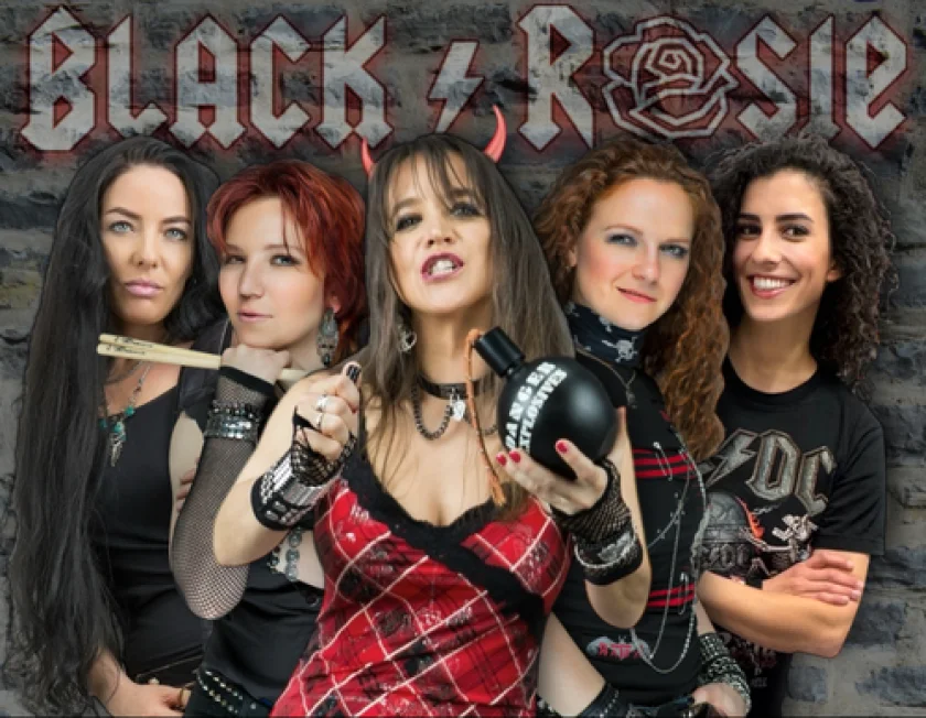 Hof-Konzert - Black Rosie: AC/DC-Tribute mit Frauen-Power