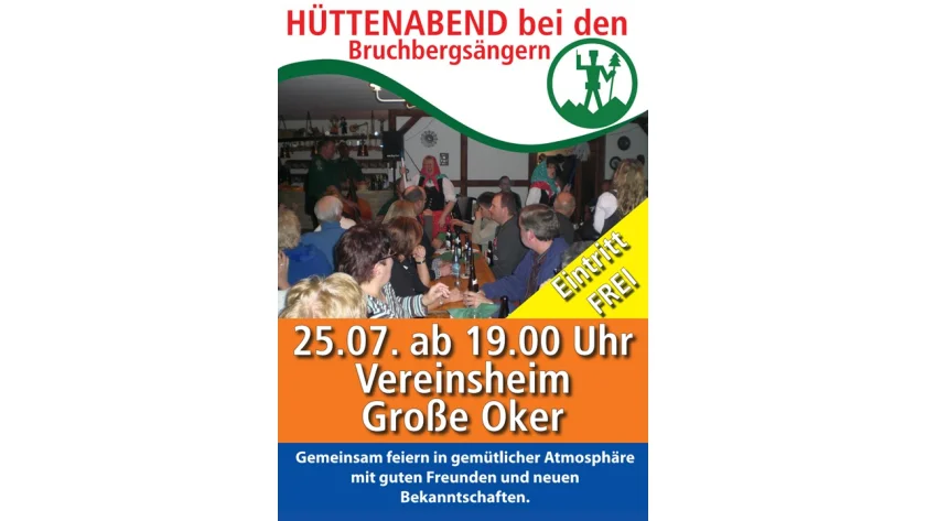 Hüttenabend bei den Bruchbergsängern