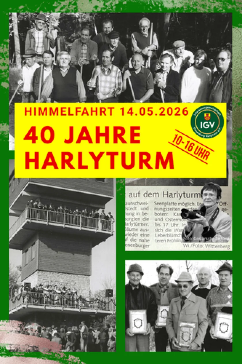 40 Jahre Harlyturm an Himmelfahrt